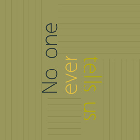 No one ever tells us – Isabelle McNeur No one ever tells us – Isabelle McNeur